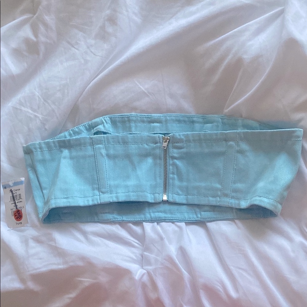 NWOT DYLN Denim Waist Belt, Size XL